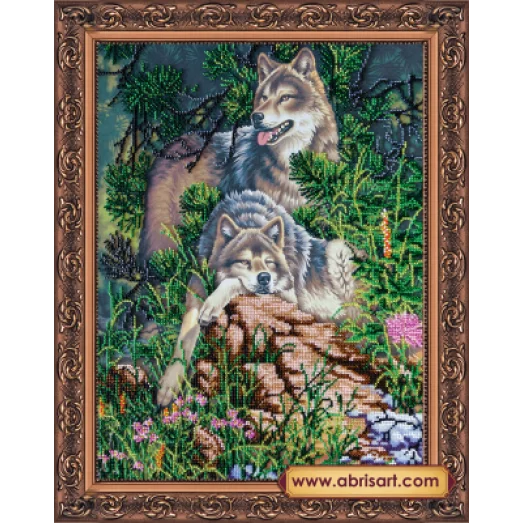 ВА-0260 (А4) Полевые цветы. Схема для вышивки бисером БисерАрт