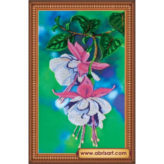 АВ-262 Фуксия-1. Набор для вышивки бисером. Абрис Арт