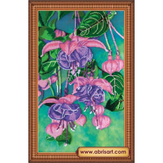 АВ-264 Фуксия-2. Набор для вышивки бисером. Абрис Арт