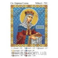 МИКА-0701 (А6) Святая церица Елена. Схема для вышивки бисером