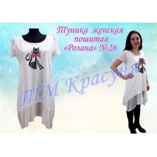 ТПР-026 Туника пошитая Розанна. ТМ Красуня