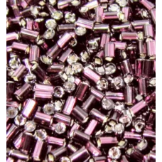 27010 Рубка Preciosa сиреневая, серебряная линия внутри