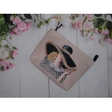 ДАНА-КОС1 Пошитая косметичка для вышивки бисером