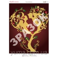 ЮМА-3197 Дерево Любви. Схема для вышивки бисером 