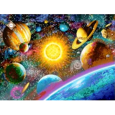 СЛ-3420 IN SPACE. Схема для вышивки бисером ТМ Миледи