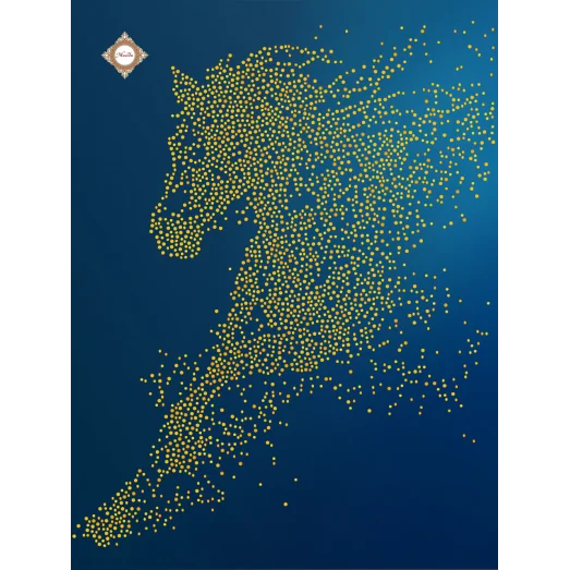 СЛ-3421 Rapid gallop. Схема для вышивки бисером ТМ Миледи