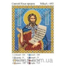 МИКА-0693 (А6) Святой Илья пропок. Схема для вышивки бисером