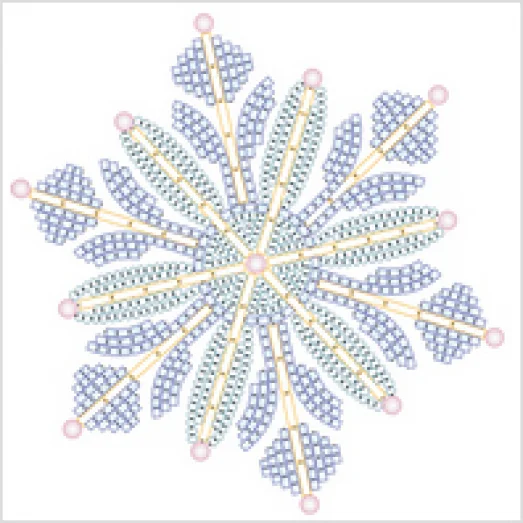 Ф-027 Водорастворимый флизелин под вышивку. ТМ ВДВ