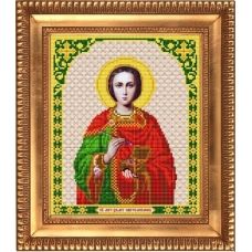 И-4155 Святой Великомученик Целитель Пантелеймон. Схема для вышивки бисером Благовест
