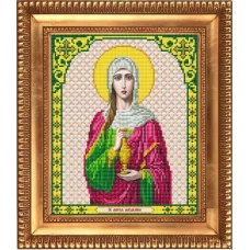 И-4198 Святая Равноапостольная Мария Магдалина. Схема для вышивки бисером Благовест