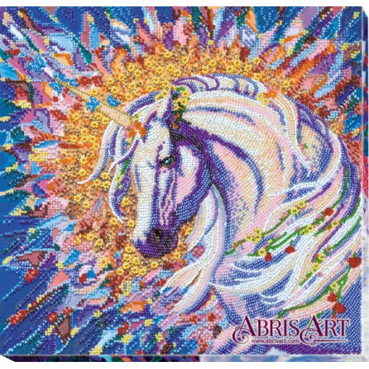 АВ-642 Вестник счастья. Набор для вышивки бисером Абрис Арт