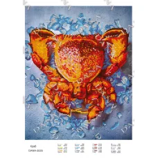 ДАНА-3535 Краб. Схема для вышивки бисером
