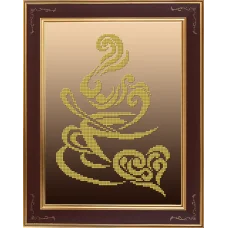 К-4024 Кофе. Схема для вышивки бисером Благовест