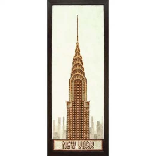 М-190 Нью-Йорк. Набор для вышивки в смешанной технике Чаривна Мить