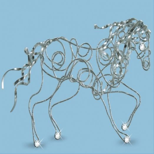 ДП-003 Волшебный конь. Набор с декоративной проволкой ТМ Чаривна Мить