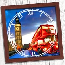 ВА-007 Часы Вечер в Лондоне. Схема для вышивки бисером БисерАрт