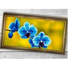 ВА-3060003 Голубая орхидея. Панно. Схема для вышивки бисером БисерАрт