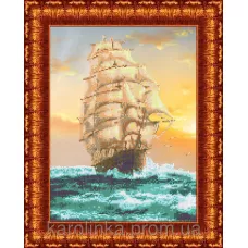 КБП-3018 Попутный ветер. Схема для вышивки бисером. Каролинка ТМ