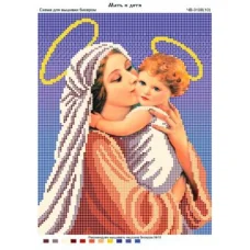 ЧВ-3108 Мать и дитя. Схема для вышивки бисером. Бисерок