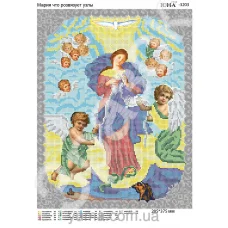 ЮМА-3203 Мария что развязывает узлы. Схема для вышивки бисером