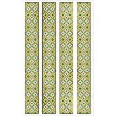 ФВЛ-022 Орнамент. Схема на водорастворимом флизелине. ТМ Княгиня Ольга