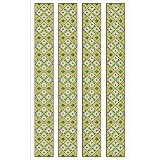 ФВЛ-022 Орнамент. Схема на водорастворимом флизелине. ТМ Княгиня Ольга