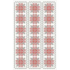 ФВЛ-016 Орнамент. Схема на водорастворимом флизелине. ТМ Княгиня Ольга