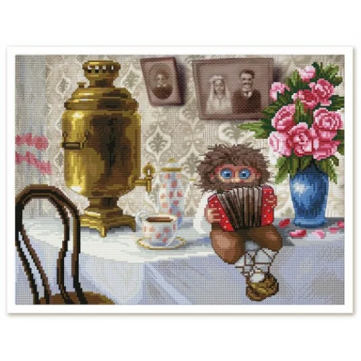 СВ3042 Домовой с гармошкой