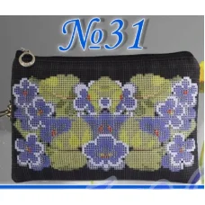 КПК-031 (кожзам,цвет) Кошелек пошитый под вышивку. ТМ Красуня
