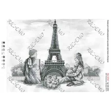 А3Н_064 БК-3244 Париж. Схема для вышивки бисером ТМ Virena