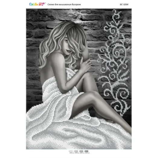 БС-3264 Ожидание. Схема для вышивки бисером. Сяйво БСР