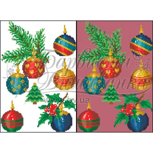 ФЛ-134 Водорастворимый флизелин. Барвиста Вишиванка