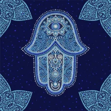 М-33006 Хамса. Набор для вышивки бисером ТМ Miniart Crafts