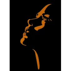 М-33021 Женщина в свете. Набор для вышивки бисером ТМ Miniart Crafts