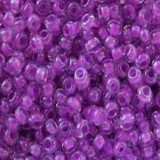 38128 Бисер Preciosa тёмно-сиреневый прокрашенный