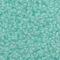 38353 Бисер Preciosa стеклянный со светло-бирюзовым прокрасом классика