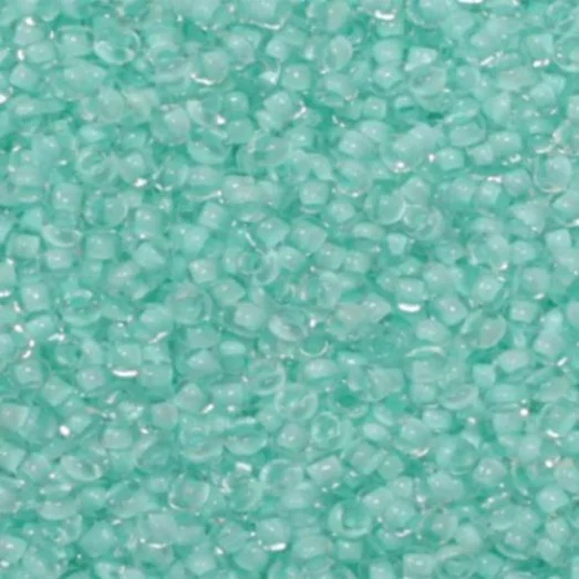 38353 Бисер Preciosa стеклянный со светло-бирюзовым прокрасом классика