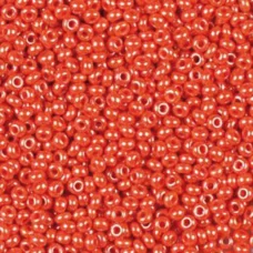 93141 Бисер Preciosa люстеред жемчужный оранжевый