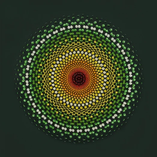 М-33305 Мандала. Набор для вышивки бисером ТМ Miniart Crafts