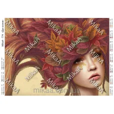 МИКА-0774  (А3) Дух осени. Схема для вышивки бисером