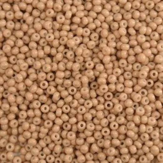 03612 Бисер светло-коричневый непрозрачный Preciosa