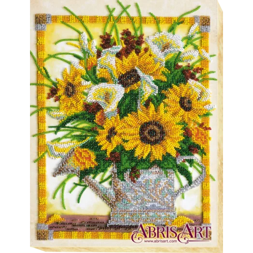 АВ-579 Тепло лета. Набор для вышивки бисером. Абрис Арт