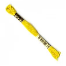 DMC-444 Мулине для вышивки ДМС арт 117. Франция