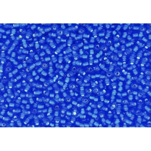 35056 Бисер Preciosa синий прозрачный
