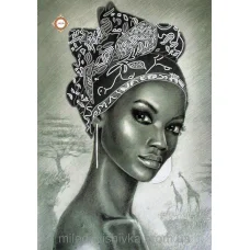 СЛ-3220 Жемчужина Африки. Схема для вышивки бисером ТМ Миледи