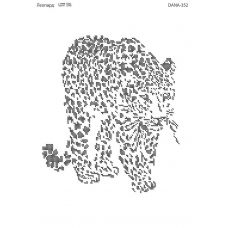 ДАНА-0352 Леопард. Схема для вышивки бисером