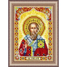 КС-035 Св. Григорий. Схема для вышивки бисером. ТМ Фея Вышивки 