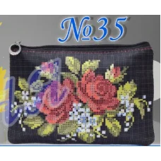 КПК-035 (кожзам,цвет) Кошелек пошитый под вышивку. ТМ Красуня