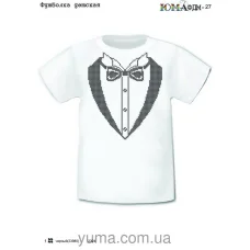 ЮМА-ФДМ-027 Футболка детская для вышивки 