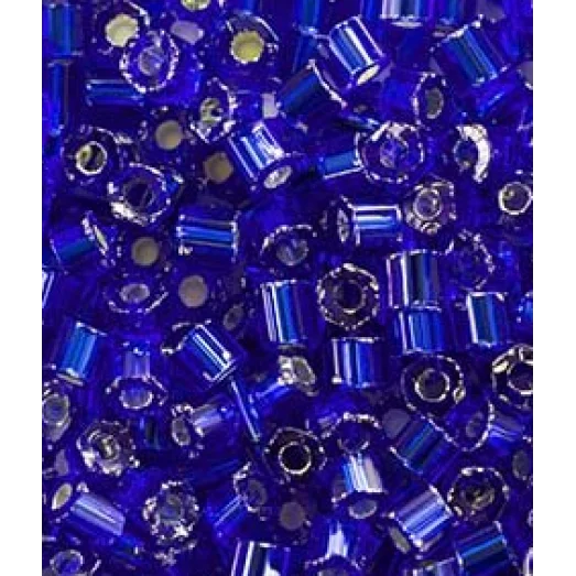 37100 Рубка Preciosa синяя, серебряная линия внутри